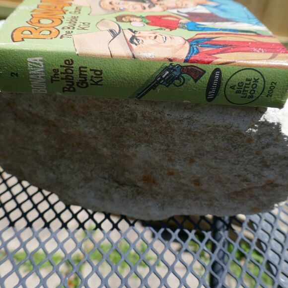 BONANZA BUBBLE GUM KID 1967 WHITMAN BIG LITTLE BOOK George S. Elrick Comic - Picture 3 of 9